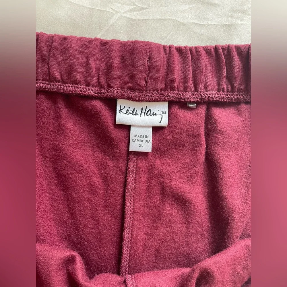 NWOT Keith Haring Super Soft Luxurious Fleece Jogger Size XL - Picture 8 of 10